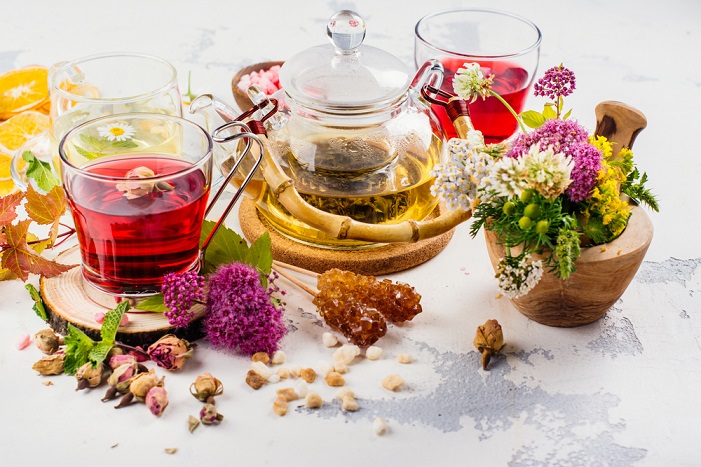 Rose Flower Herbal Cosmetic Tea