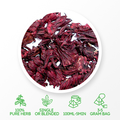 Hibiscus Flower Tea Herbal Tea Raw Material 